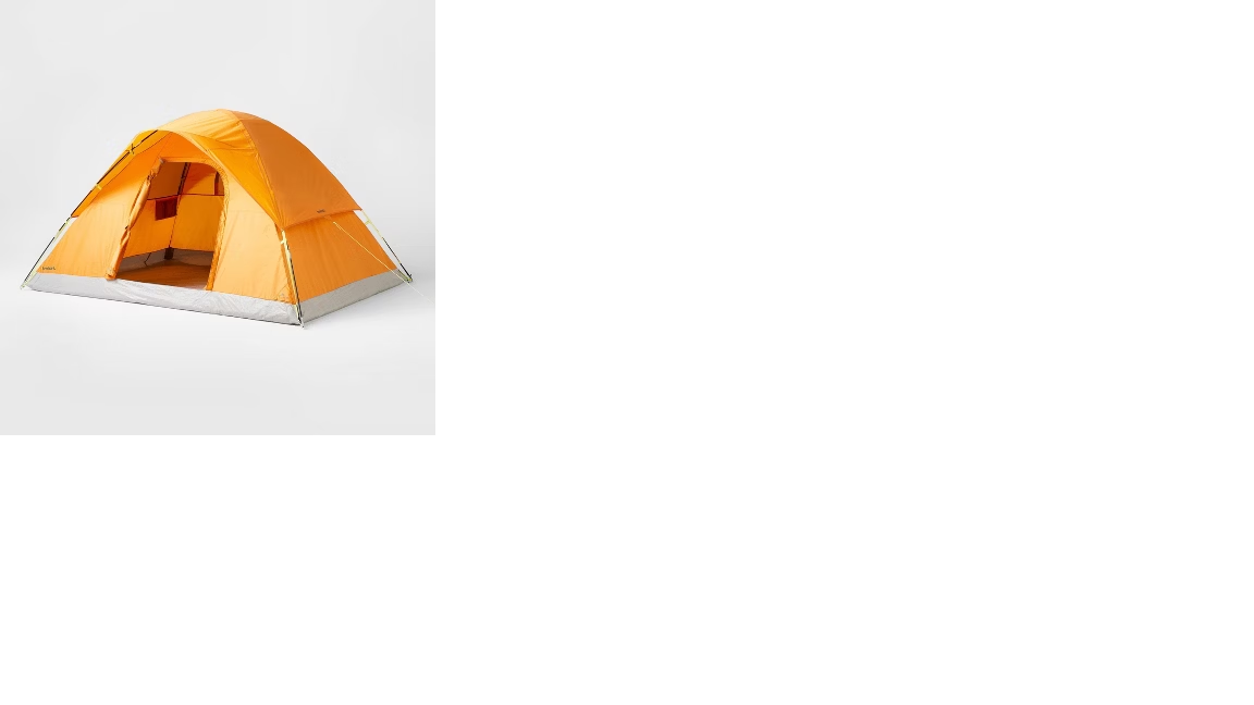 4-Person Waterproof Camping Tent - Easy Setup Dome Tent