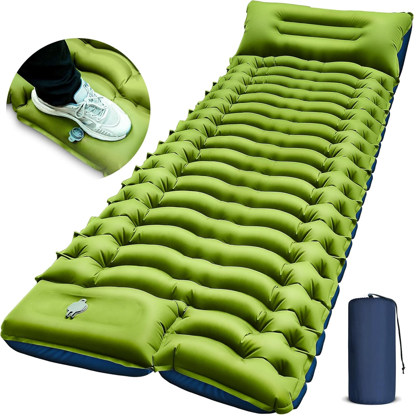 Ultra-Light Inflatable Sleeping Pad - Compact Camping Mat