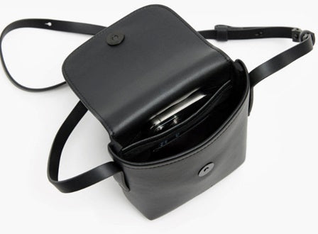 Mini Crossbody Bag - Compact Leather Shoulder Purse